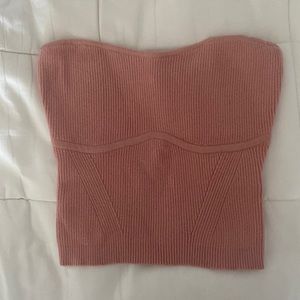 WeWoreWhat Ribbed Tube Top